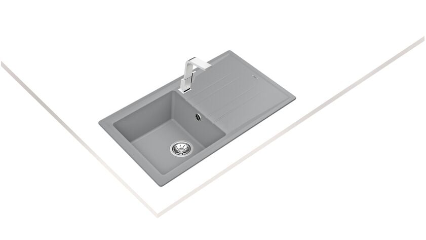 Teka STONE 50 B-TG Metallic Grey Granit Eviye - 115330014