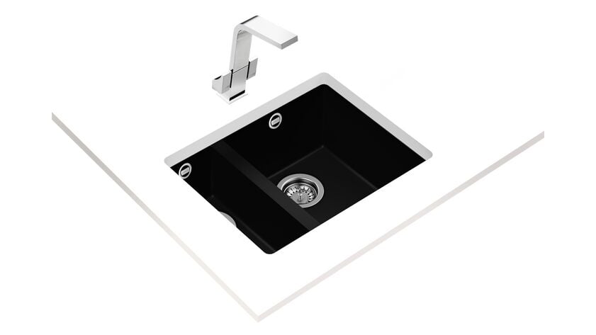 Teka SQUARE 560 TG Black Granit Eviye - 115260029