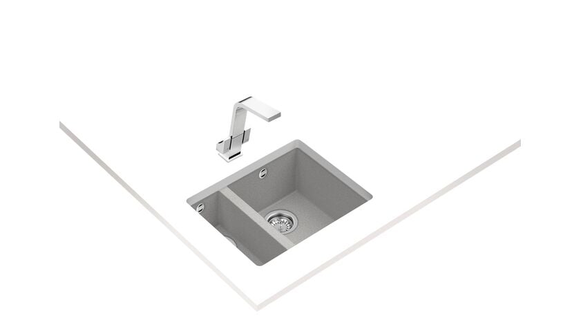 Teka SQUARE 560 TG Stone Grey Granit Eviye - 115260030