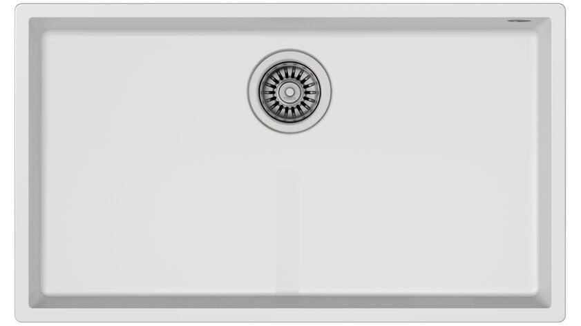 Teka SQUARE 72.40 TG Arctic White Granit Eviye - 115230019