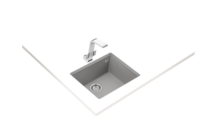 Teka SQUARE 50.40 TG Stone Grey Granit Eviye - 115230021