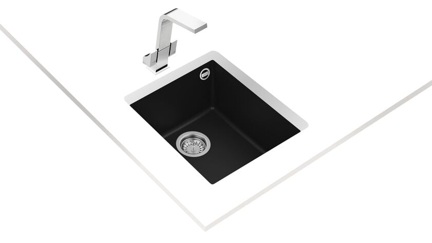 Teka SQUARE 34.40 TG Black Granit Eviye - 115230030
