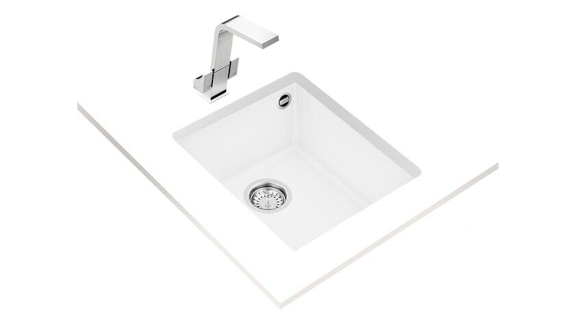 Teka SQUARE 34.40 TG Arctic White Granit Eviye - 115230034