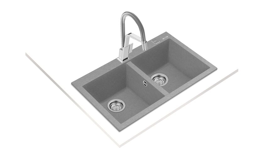 Teka FORSQUARE 790 TG Stone Grey Granit Eviye - 115260015