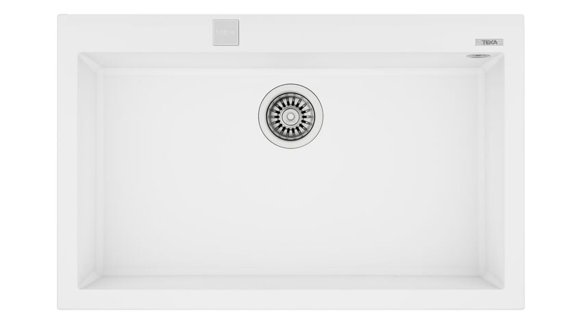 Teka FORSQUARE 72.40 TG Arctic White Granit Eviye - 115230004