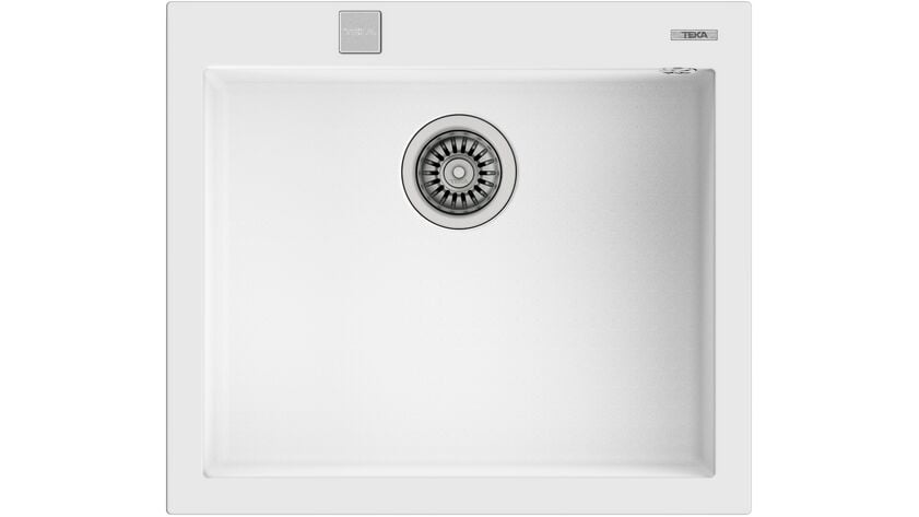 Teka FORSQUARE 50.40 TG Arctic White Granit Eviye - 115230009