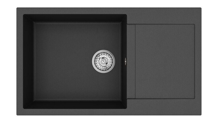 Teka CLIVO 60 B-TQ 1B 1D Siyah Granit Eviye - 115350005