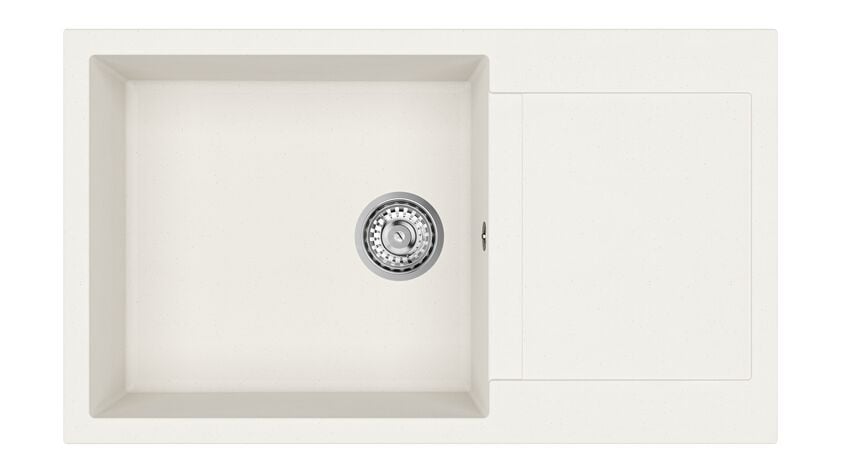 Teka CLIVO 60 B-TQ 1B 1D Beyaz Granit Eviye - 115350006