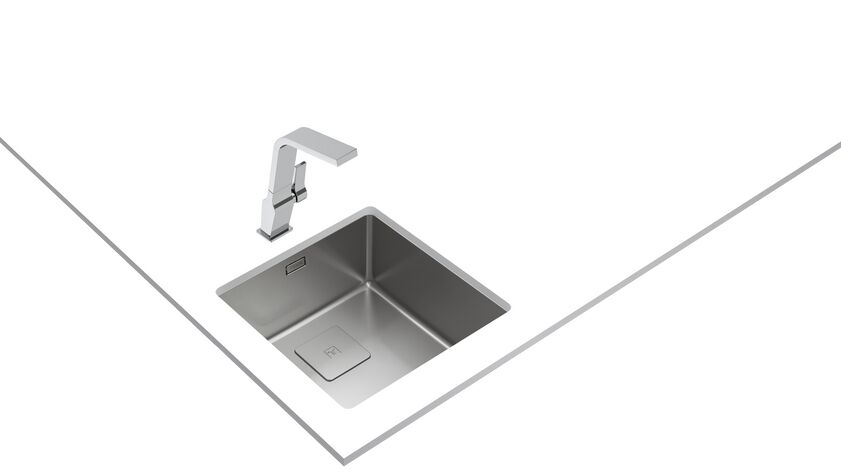 Teka FLEXLINEA RS15 40.40 PURECLEAN Çelik Eviye - 115000053