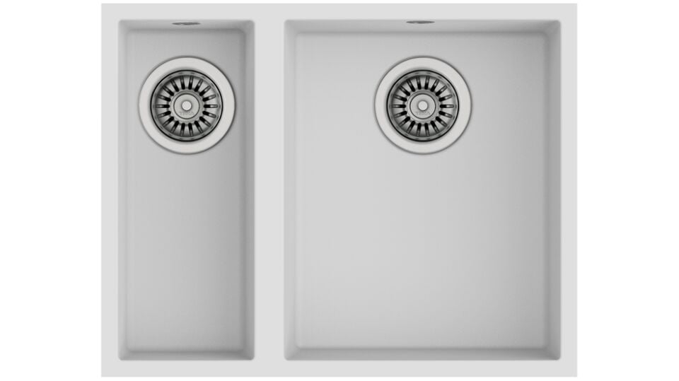 Teka SQUARE 560 TG Arctic White Granit Eviye - 115260033
