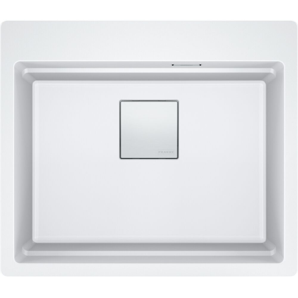 Franke Kubus 2 KNG PRO 610-53 Bianco Granit Eviye