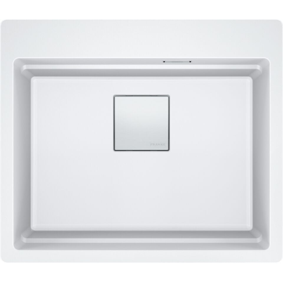 Franke Kubus 2 KNG PRO 610-53 Bianco Granit Eviye