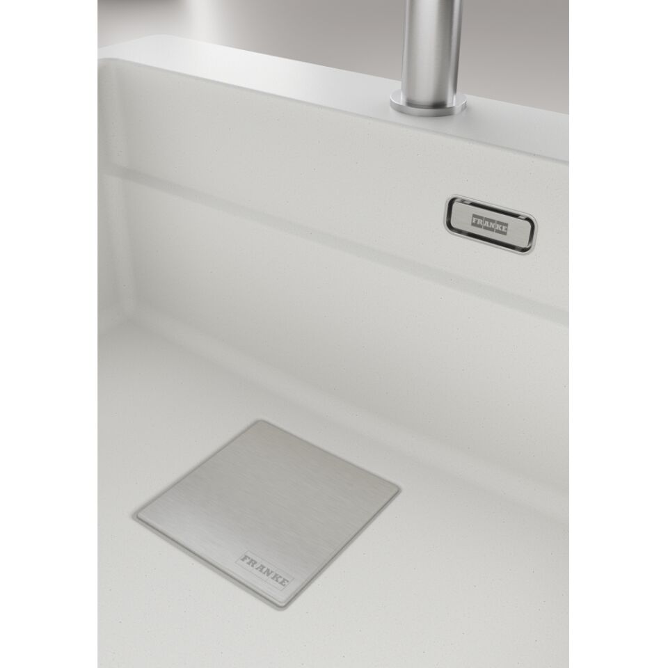 Franke Kubus 2 KNG PRO 610-53 Bianco Granit Eviye