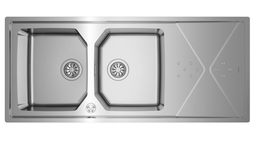 Teka BROOKLYN 80 M-XP Parlak Yüzey Çelik Eviye - 115160010