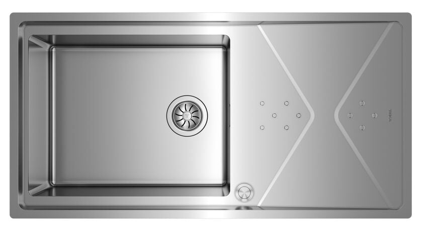 Teka BROOKLYN 60 M-XP Parlak Yüzey Çelik Eviye - 115100023