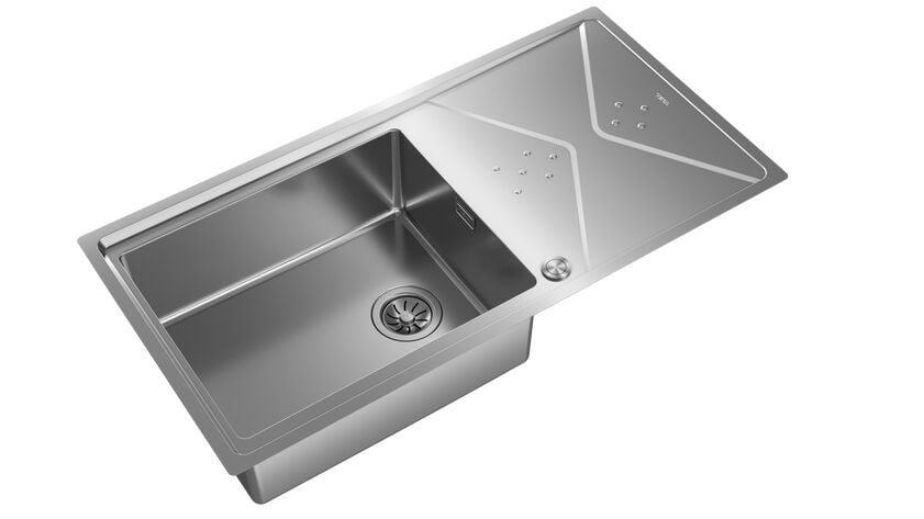 Teka BROOKLYN 60 M-XP Parlak Yüzey Çelik Eviye - 115100023