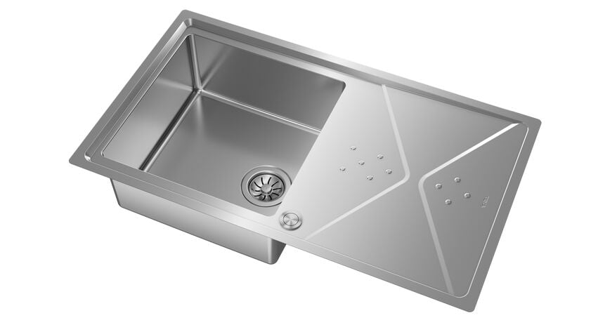 Teka BROOKLYN 50 M-XP Parlak Yüzey Çelik Eviye - 115100022