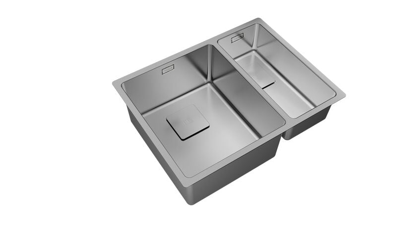 Teka FLEXLINEA RS15 2B 580 Parlak Yüzey Çelik Eviye - 115030010