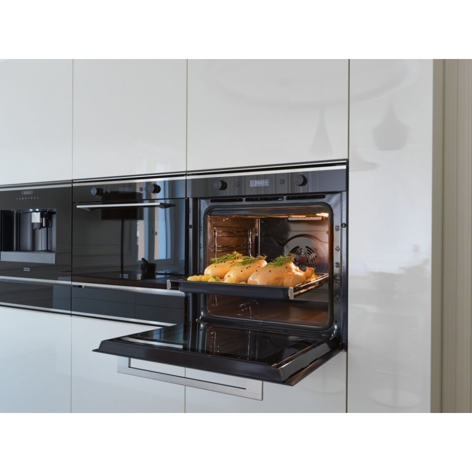 Franke Mythos FMY 45 MW XS Buharlı Siyah + Inox Mikrodalga