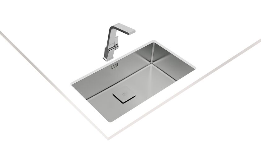 Teka FLEXLINEA RS15 2B 71.40 Parlak Yüzey Çelik Eviye - 115000011