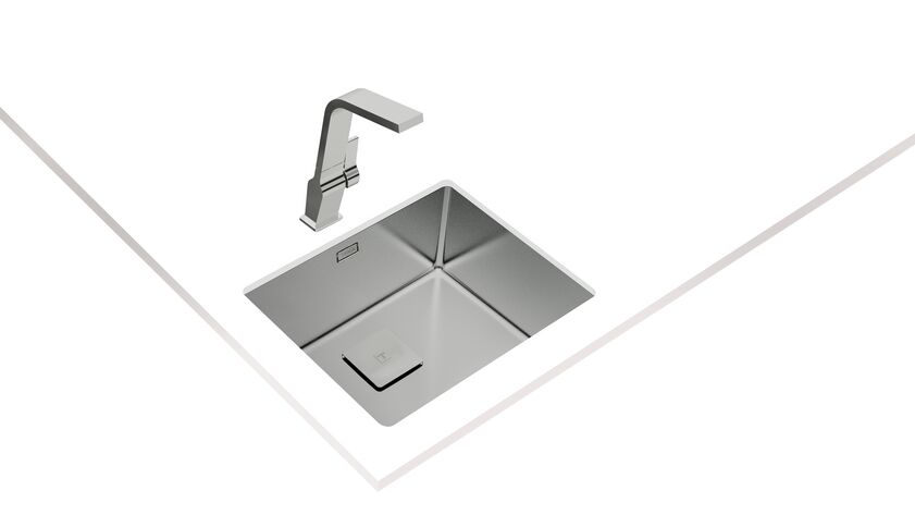 Teka FLEXLINEA RS15 50.40 Parlak Yüzey Çelik Eviye - 115000012