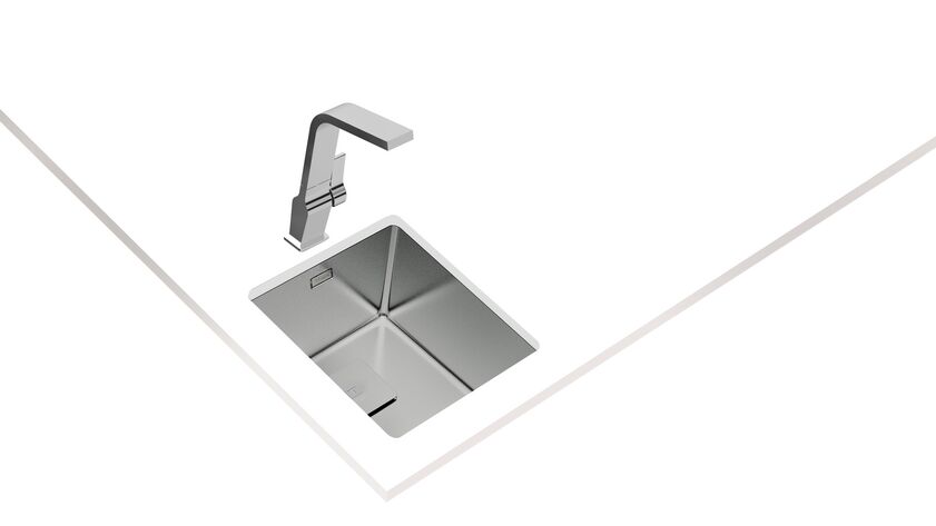 Teka FLEXLINEA RS15 34.40 Parlak Yüzey Çelik Eviye - 115000015