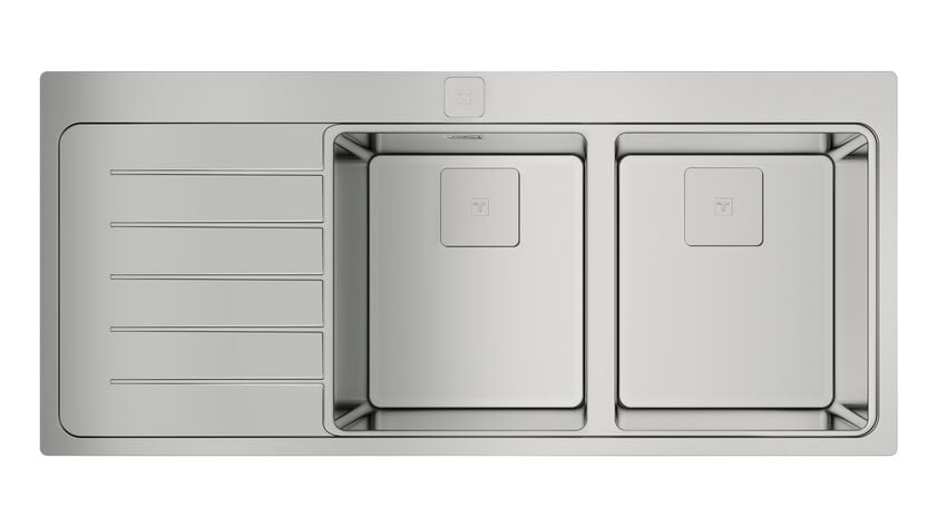 Teka ZENIT RS15 2B 1D Sol Damlalıklı Çelik Eviye - 115160005