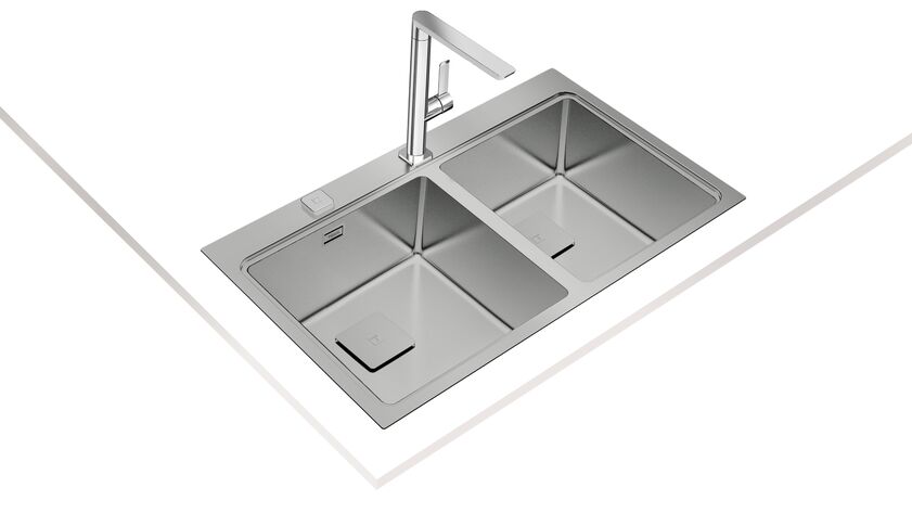 Teka ZENIT RS15 2B Çelik Eviye - 115030015
