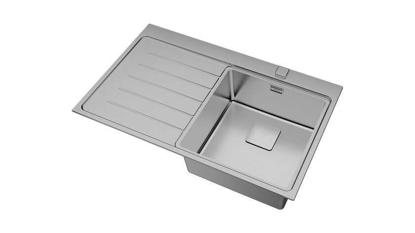 Teka ZENIT RS15 1B 1D Sol Damlalıklı Çelik Eviye - 115100005