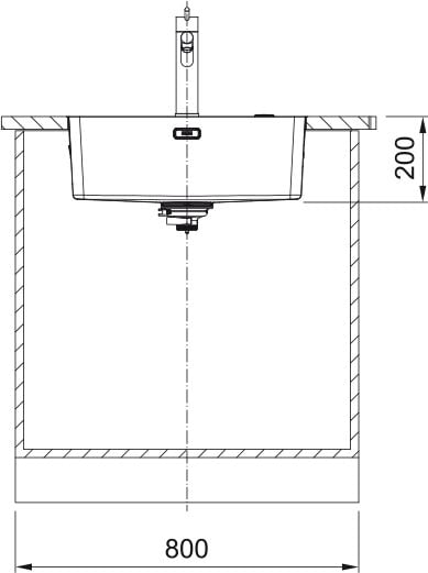 Franke Mythos MYX 210-55 Inox Çelik Eviye