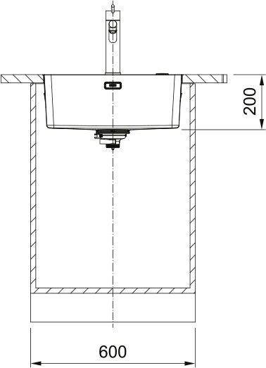 Franke Mythos MYX 210-50 İnox Çelik Eviye