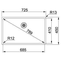 Franke Box BXX 210-68 İnox Paslanmaz Çelik Eviye
