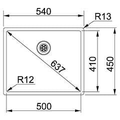 Franke Box BXX 210-50 İnox Paslanmaz Çelik Eviye