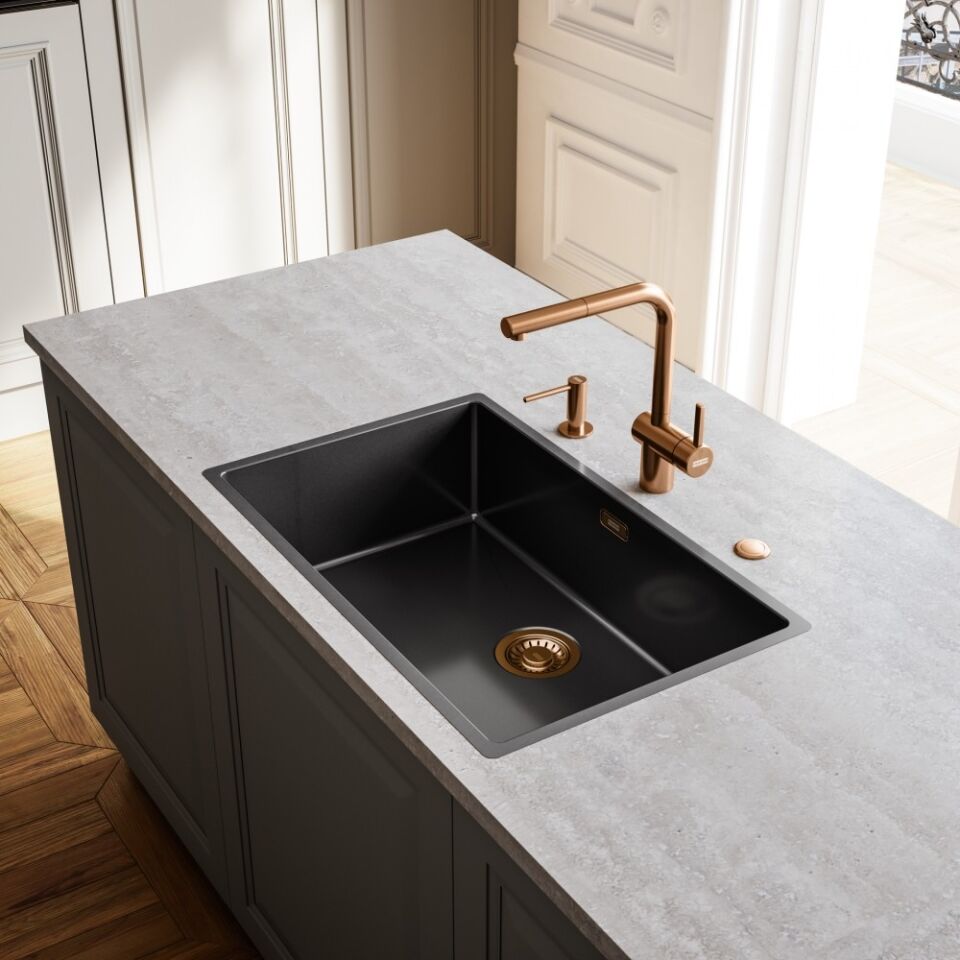 Franke Mythos Masterpiece BXM 210/110-68 Antrasit Eviye