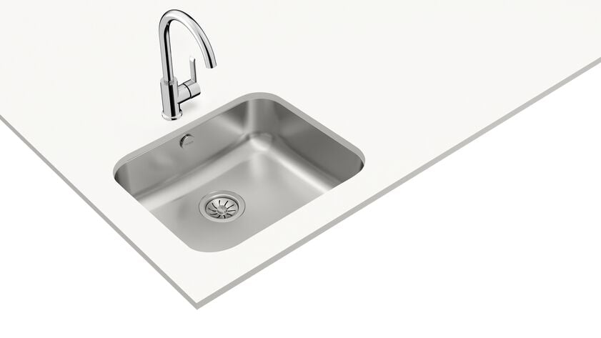 Teka BE 50.40 1B Parlak Yüzey Çelik Eviye - 115010031