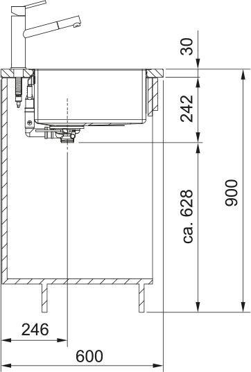 Franke Mythos Masterpiece BXM 210/110-50 Antrasit Eviye