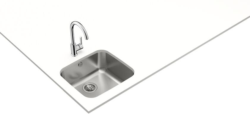 Teka BE 45.40.20 1B Parlak Yüzey Çelik Eviye - 10125123