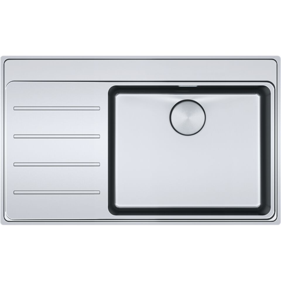 Franke Mythos MYX 211-86 Inox Sol Damlalıklı Eviye