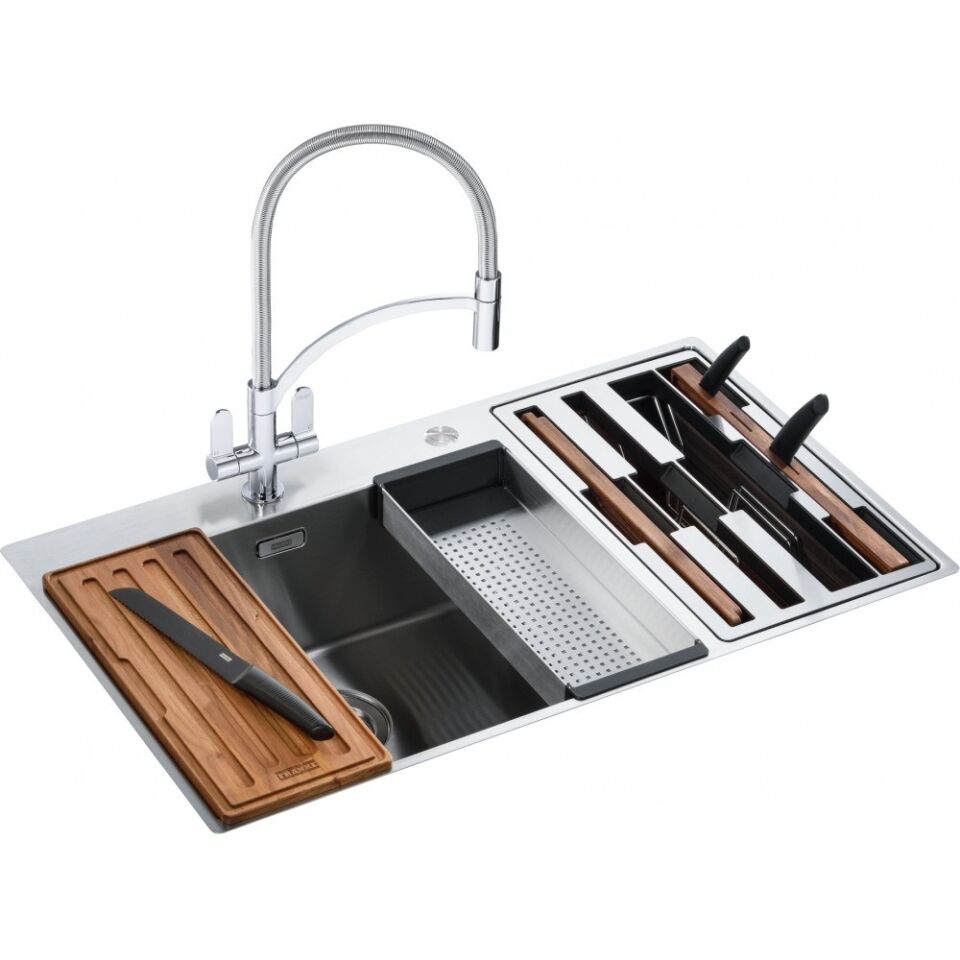 Franke Box Center BWX 220-54-27 Özel Tasarım Inox Eviye