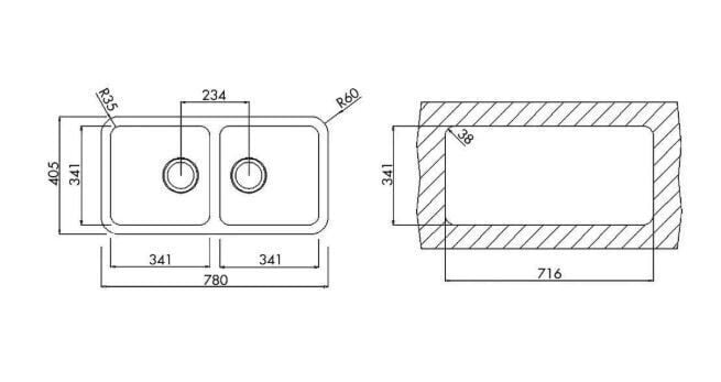 Teka STAGE BE 2B 780 Parlak Yüzey Çelik Eviye - 40108500