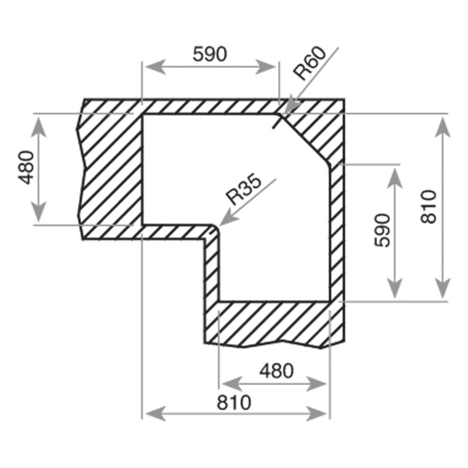 Teka CLASSIC ANGULAR 2B Parlak Yüzey Çelik Eviye - 10118008