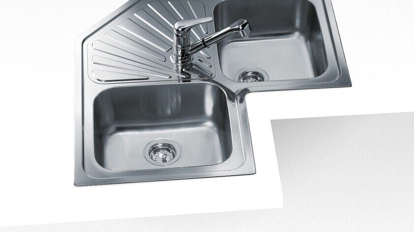 Teka CLASSIC ANGULAR 2B Parlak Yüzey Çelik Eviye - 10118008
