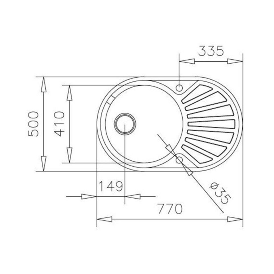 Teka DR 77 1B 1D Parlak Yüzey Çelik Eviye - 40127315