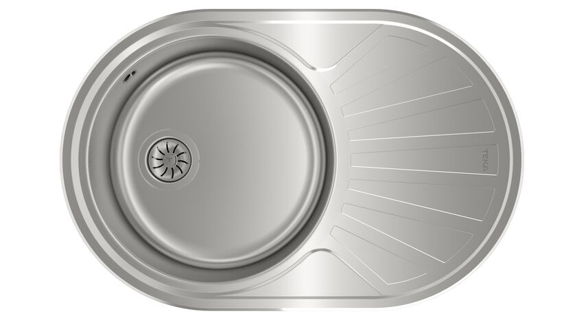 Teka DR 77 1B 1D Parlak Yüzey Çelik Eviye - 40127315