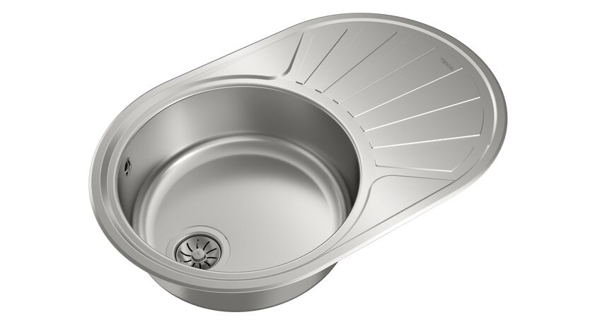 Teka DR 77 1B 1D Parlak Yüzey Çelik Eviye - 40127315