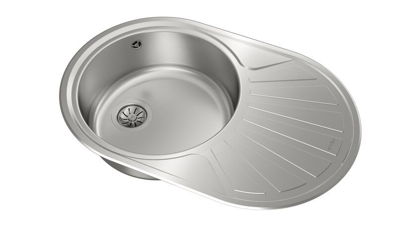 Teka DR 77 1B 1D Parlak Yüzey Çelik Eviye - 40127315