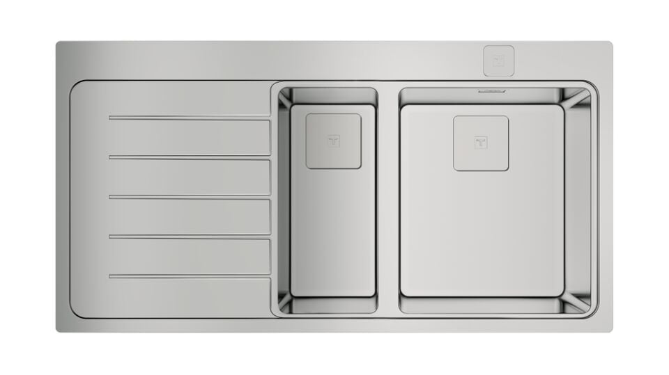 Teka ZENIT RS15 1½B 1D Sol Damlalıklı Çelik Eviye - 115130002