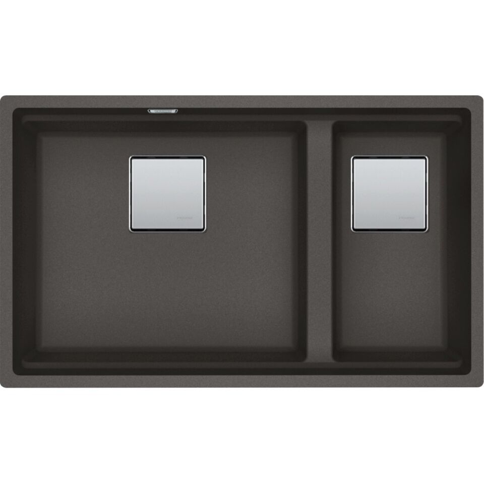 Franke Kubus 2 KNG 120 Slate Grey Granit Eviye