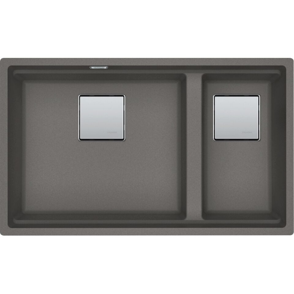 Franke Kubus 2 KNG 120 Stone Grey Granit Eviye