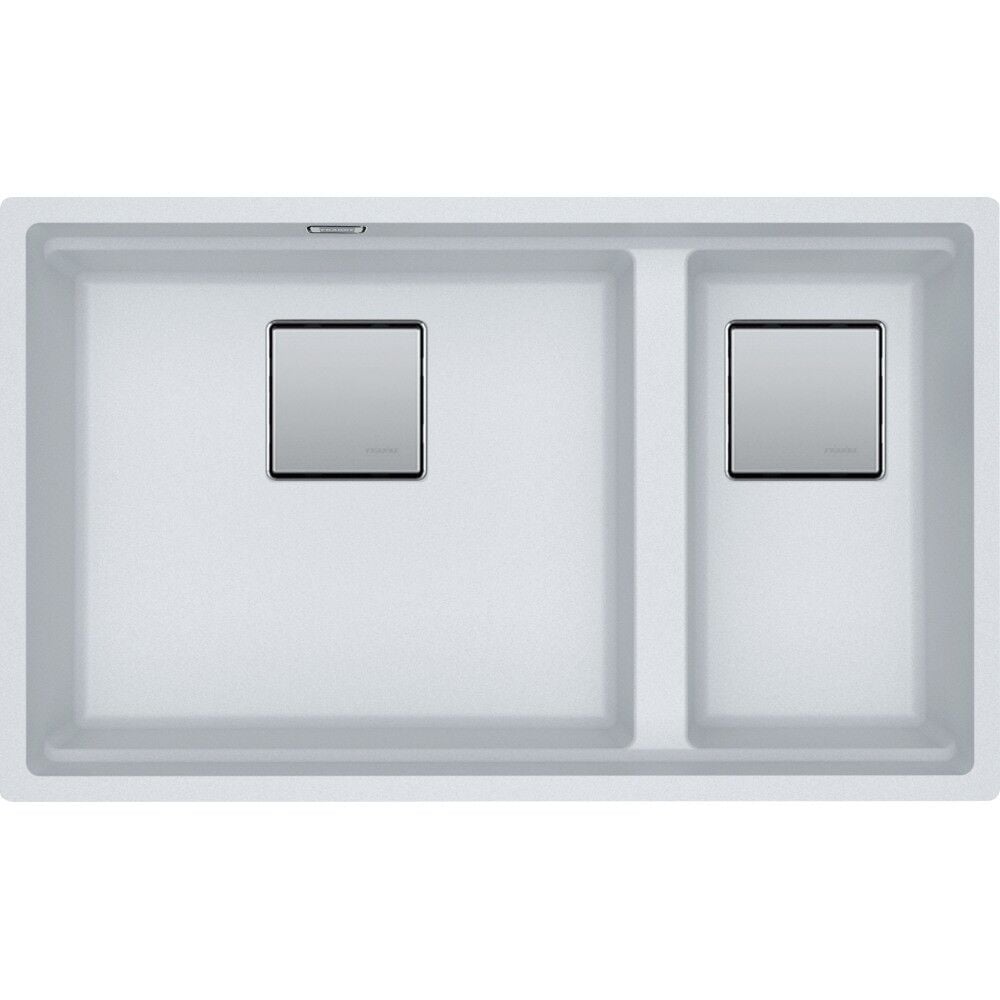 Franke Kubus 2 KNG 120 Bianco Granit Eviye